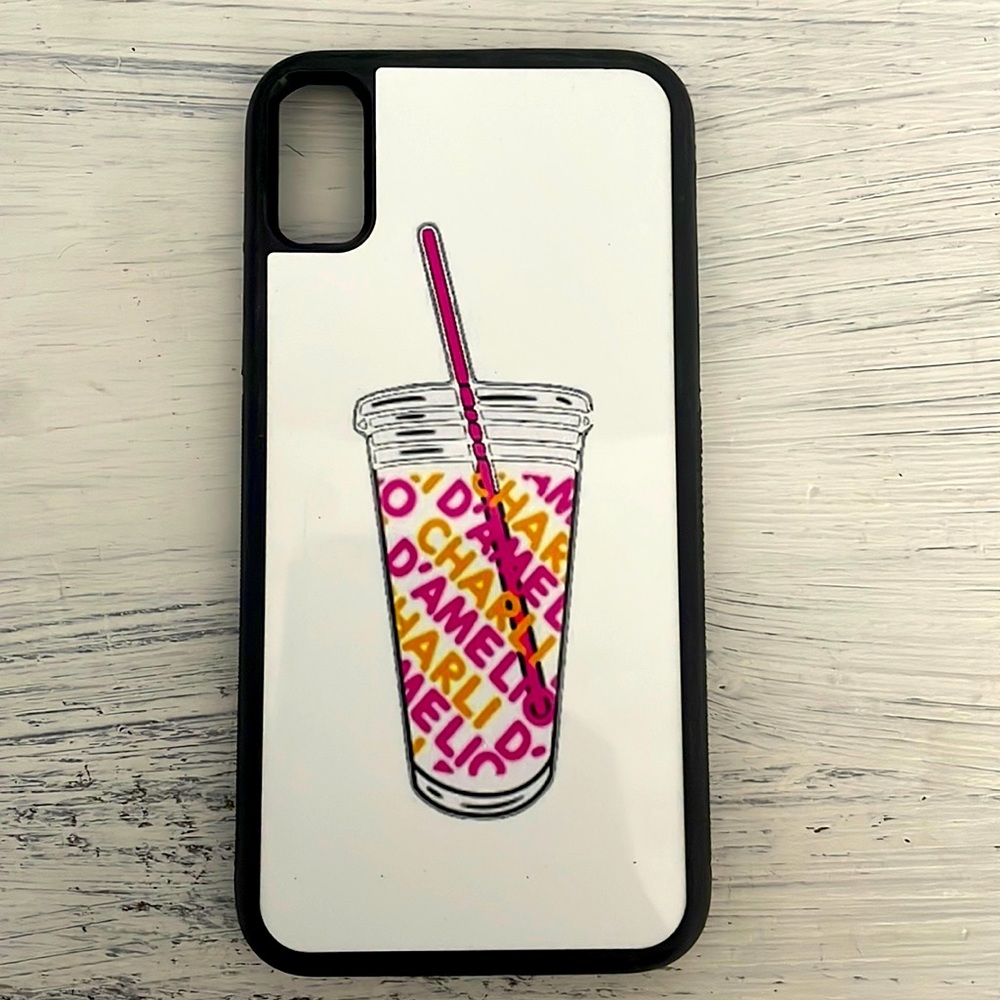 Charli Damelio Dunkin Drink iPhone 10 Case!
